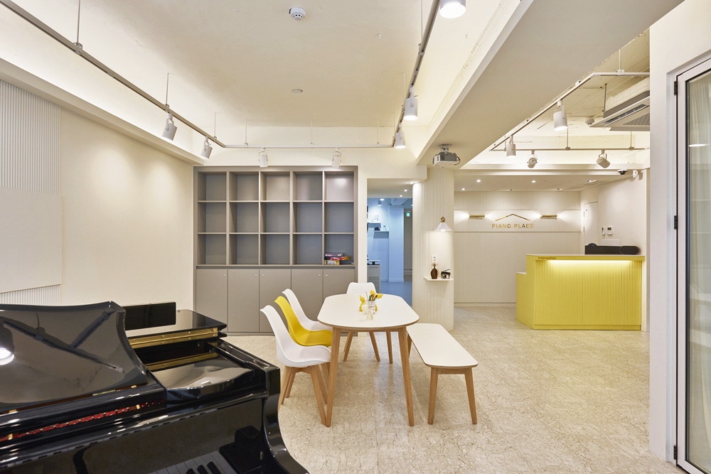现代钢琴音乐学院 | 简洁而高雅的 46 平音乐空间-9