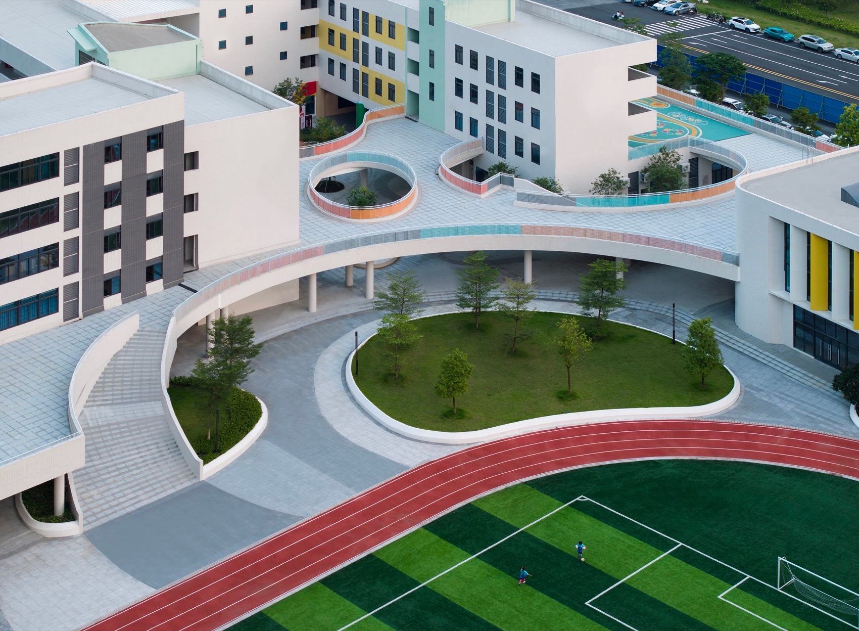 广州市南沙小学珠江湾校区 / 汉森伯盛国际设计集团-14