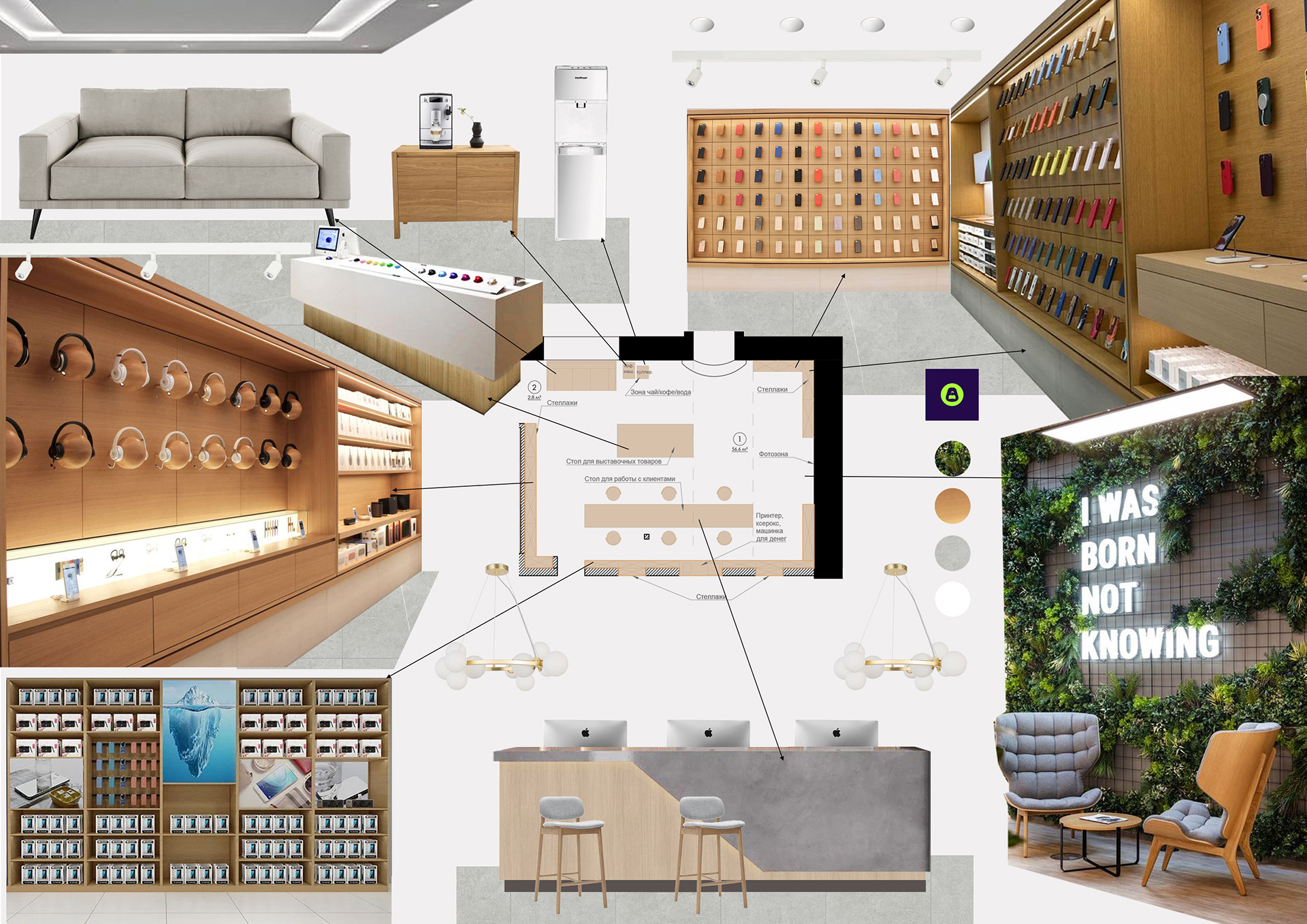 手机店室内设计项目丨未明确提及,文本作者参与设计-2