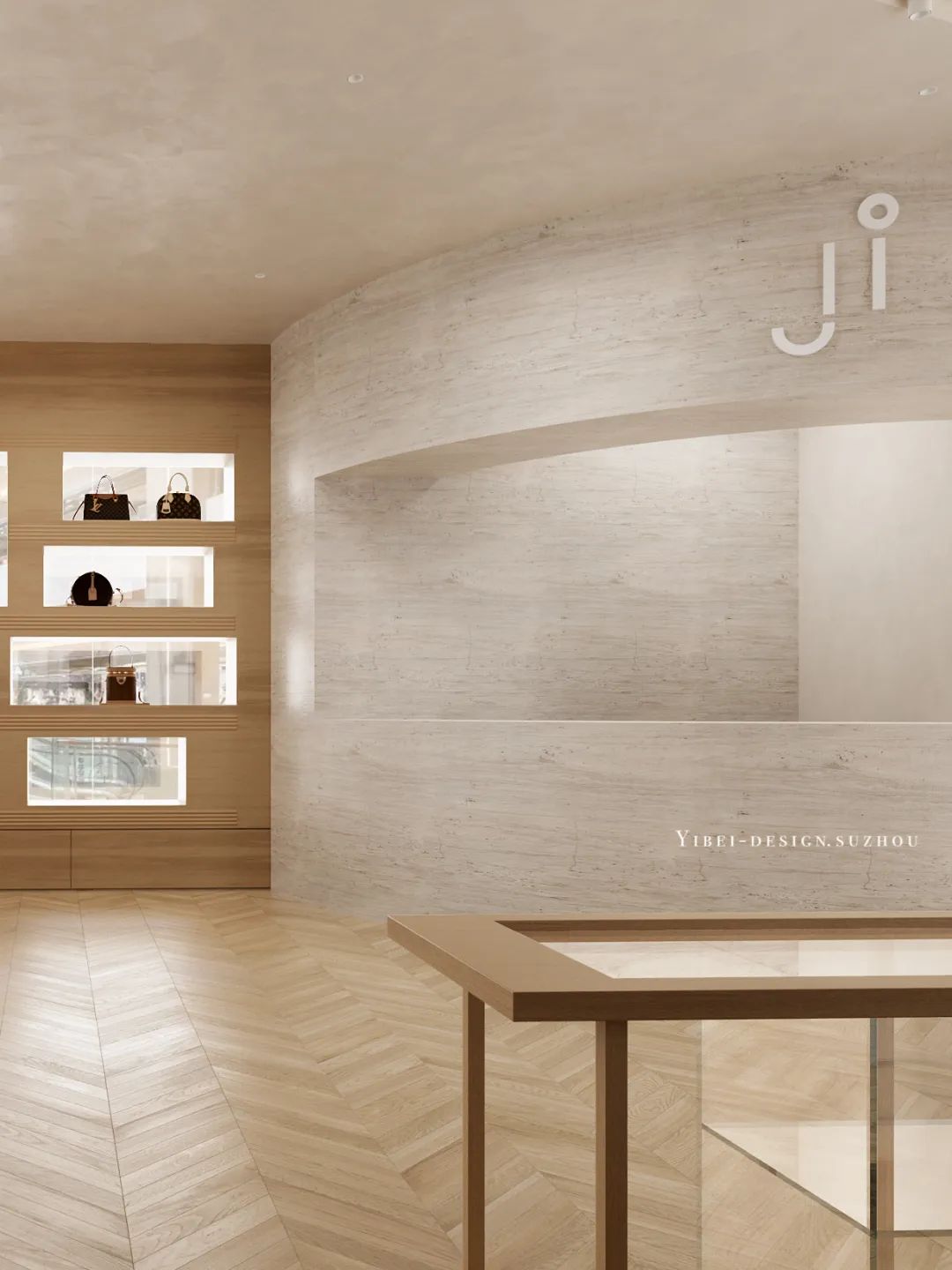 诗意的复古空间 · 中古包包店设计丨中国苏州丨YIBEI DESIGN-20