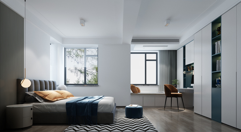 400平现代私宅别墅-13