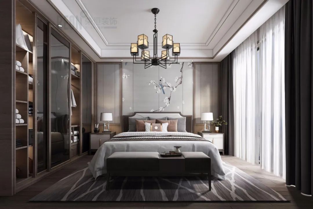 新中式风格家居设计，传统与时尚的完美融合-22