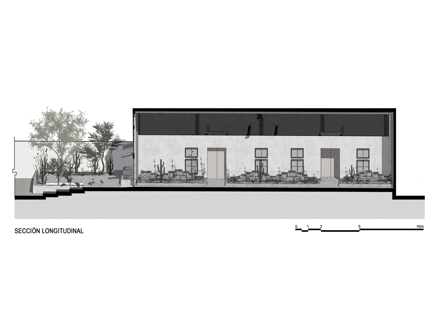 The Cellar House 工业仓库改造住宅丨墨西哥丨Taller Verde Arquitectura-40