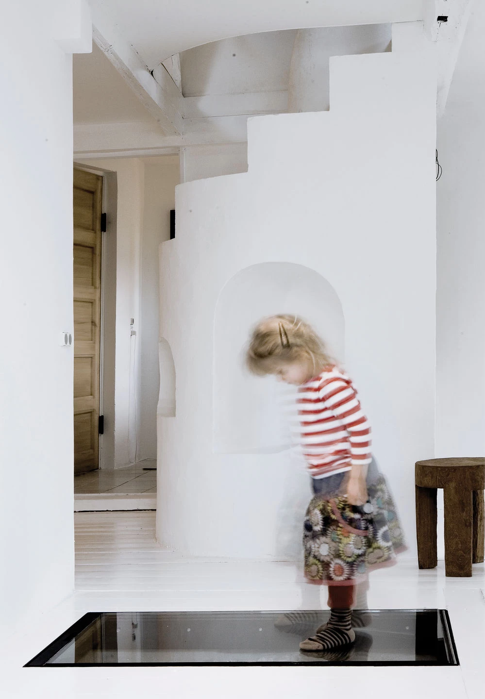 拆墙留柱,百年老宅变宽敞现代住宅-28