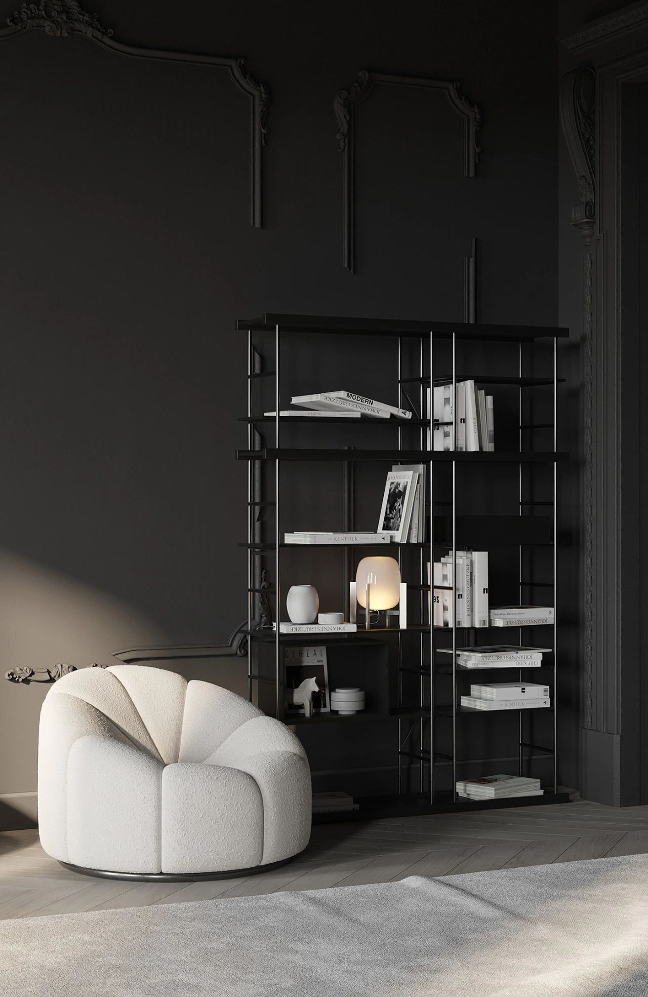 单色极简主义表达 · VIAN AA 内部设计丨俄罗斯顿河畔罗斯托夫丨Aleinikova Alina-75