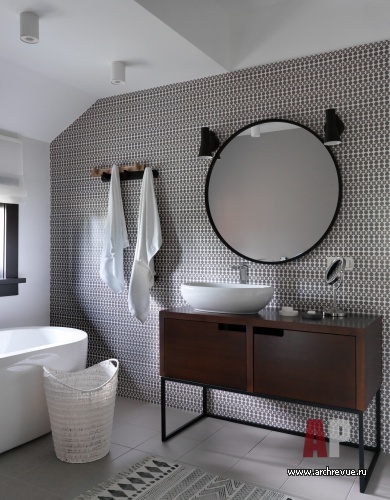 莫斯科郊外伊斯特水库旁两层木屋别墅室内设计丨俄罗斯莫斯科-30