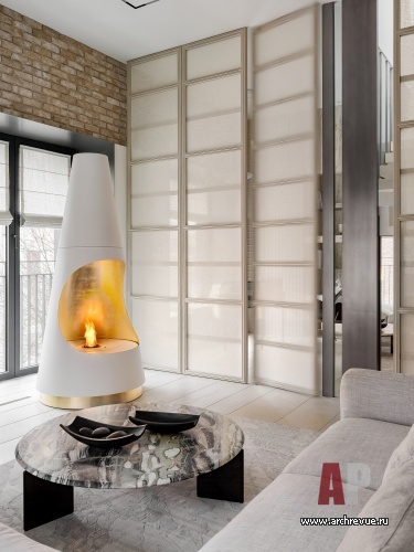 ЖК «Большевик» 两居室公寓室内设计-17