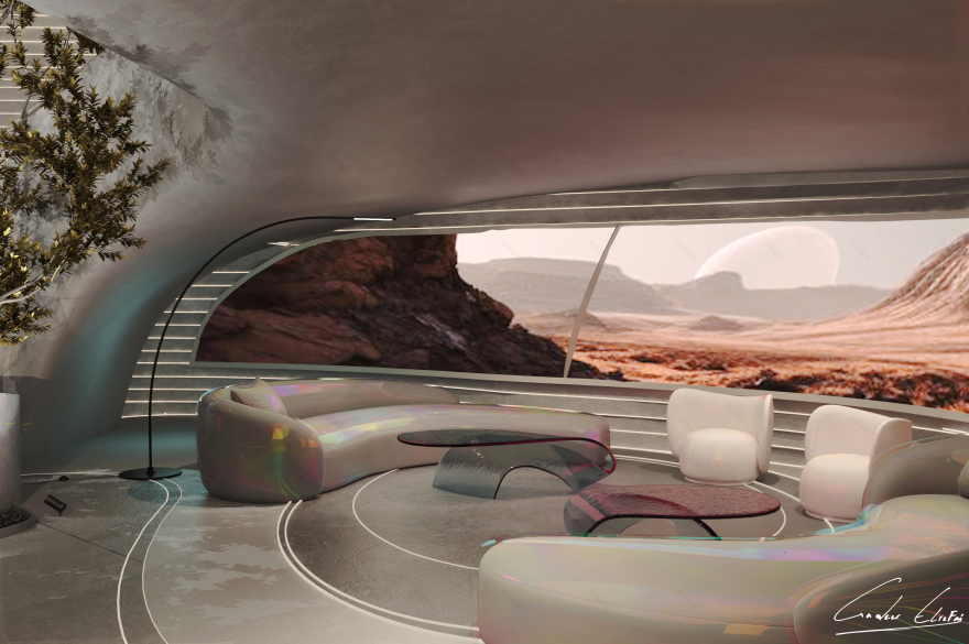 火星定居中心和展览丨埃及丨亚历山大大学室内建筑系-25