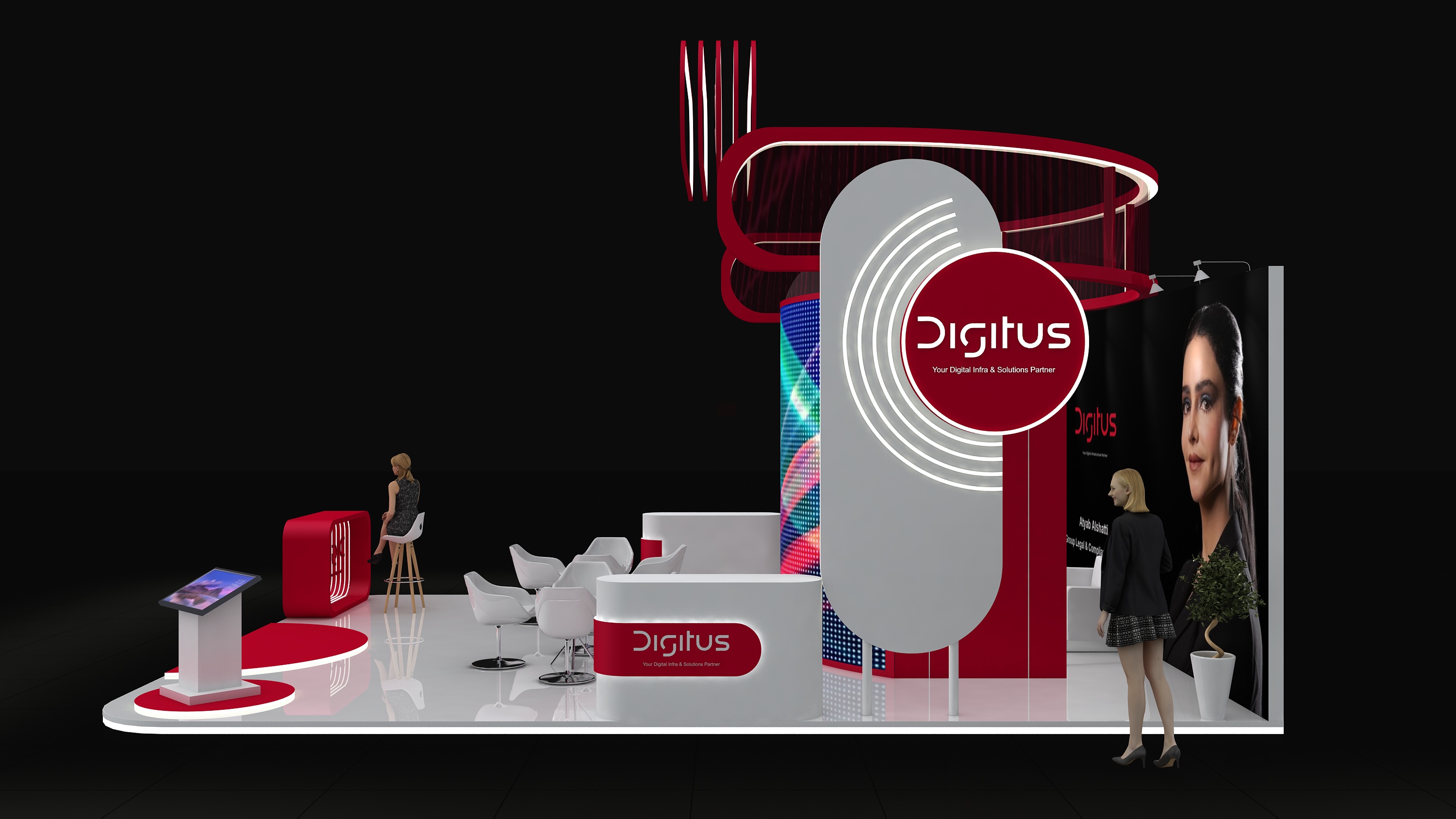 DIGITUS 8X6M STALL DESIGN IN GERMANY-4