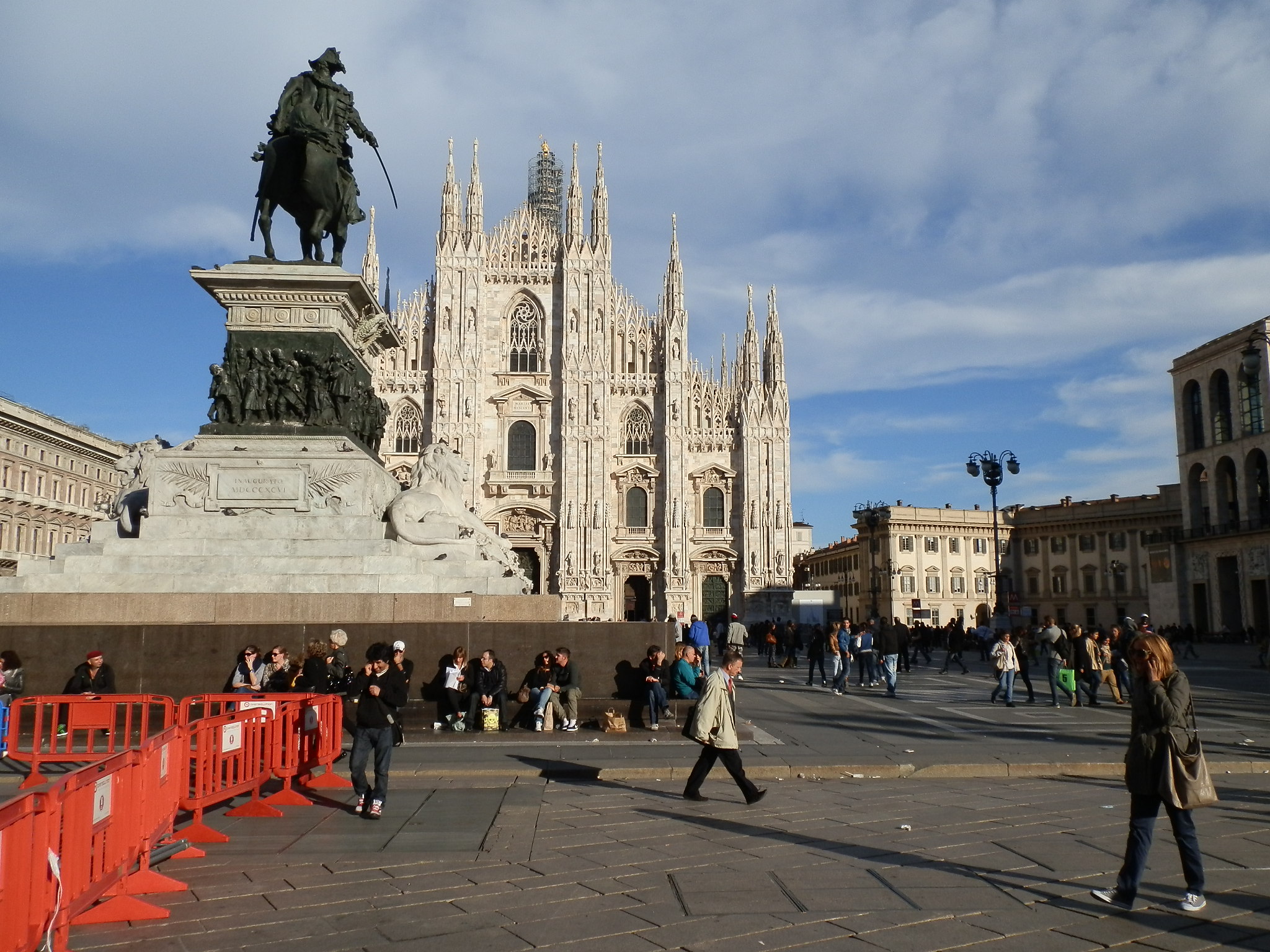 米兰大教堂圣母像修复相关搭建项目丨意大利米兰-11