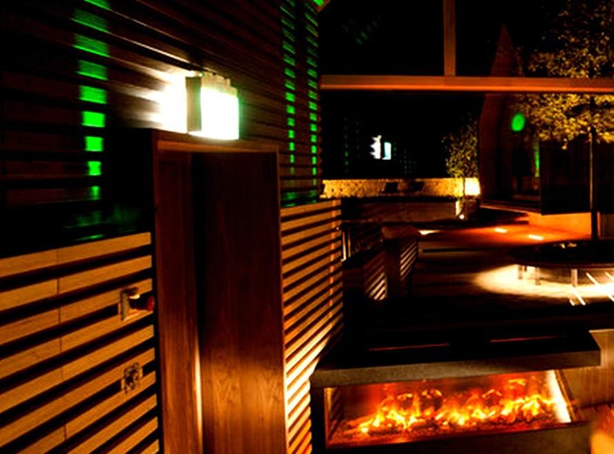 湖南湖北酒店别墅客栈装修 伏羲雾化壁炉篝火-12