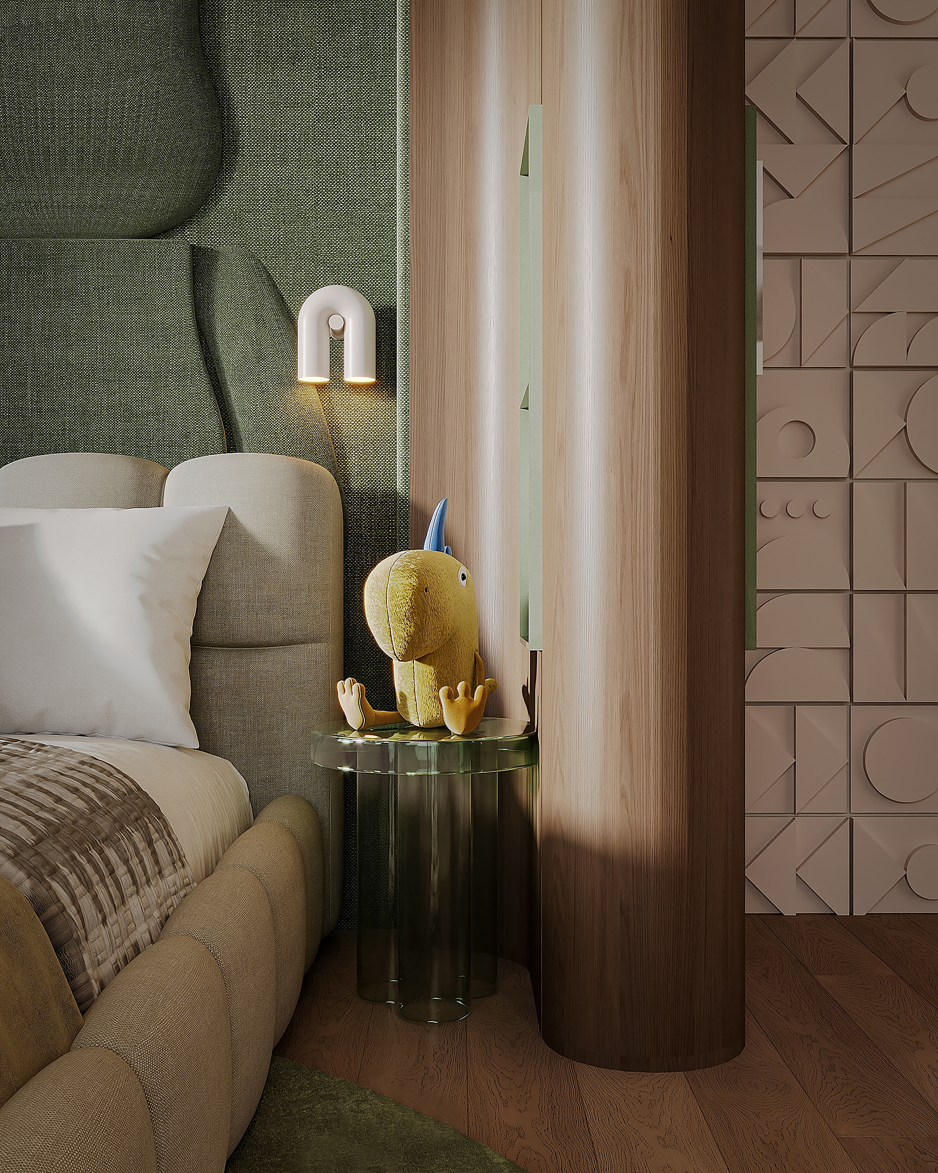 现代男孩的卧室-4