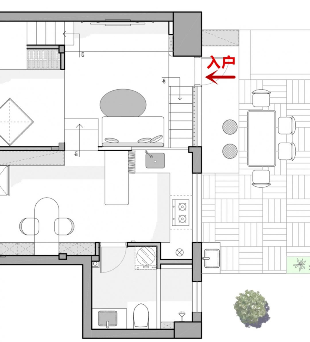 40㎡loft公寓设计丨厦门磐石空间设计-8