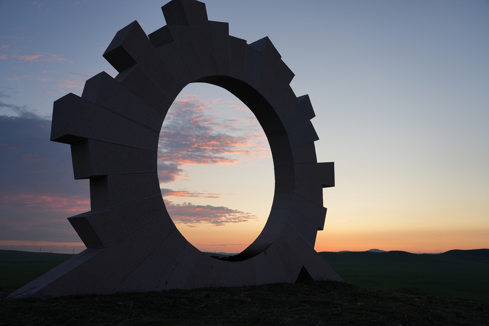 火山天火台艺术装置丨蒙古丨PLAT ASIA-7