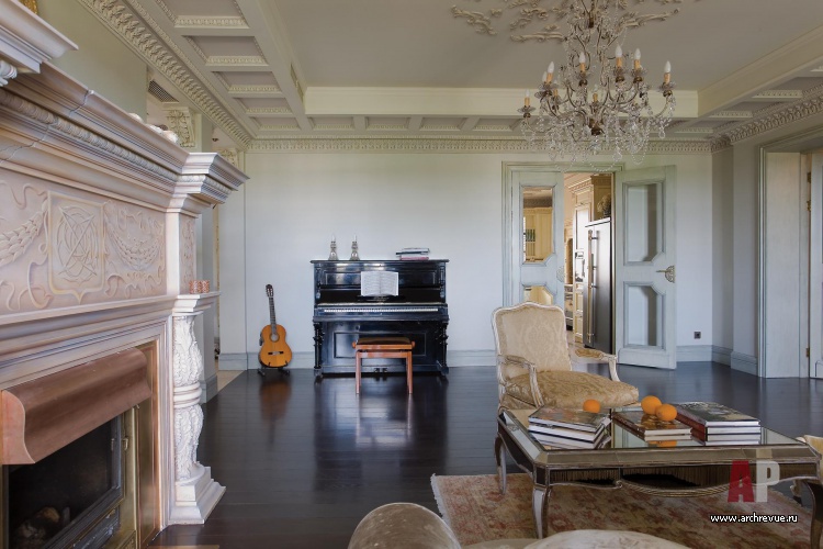 大型家庭经典风格公寓室内设计丨Яковцева Ольга（雅科夫采娃·奥尔加）-7