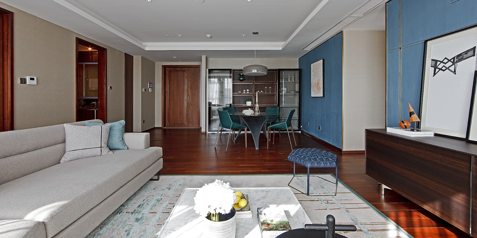 杭州嘉里中心逸庐样板间 | 诠释空间的艺术-6