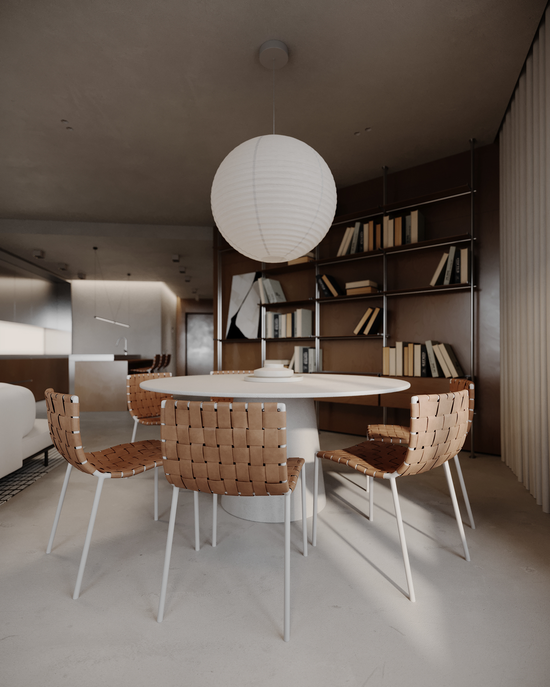 客厅设计与可视化丨乌克兰丨Roman Palaida-16