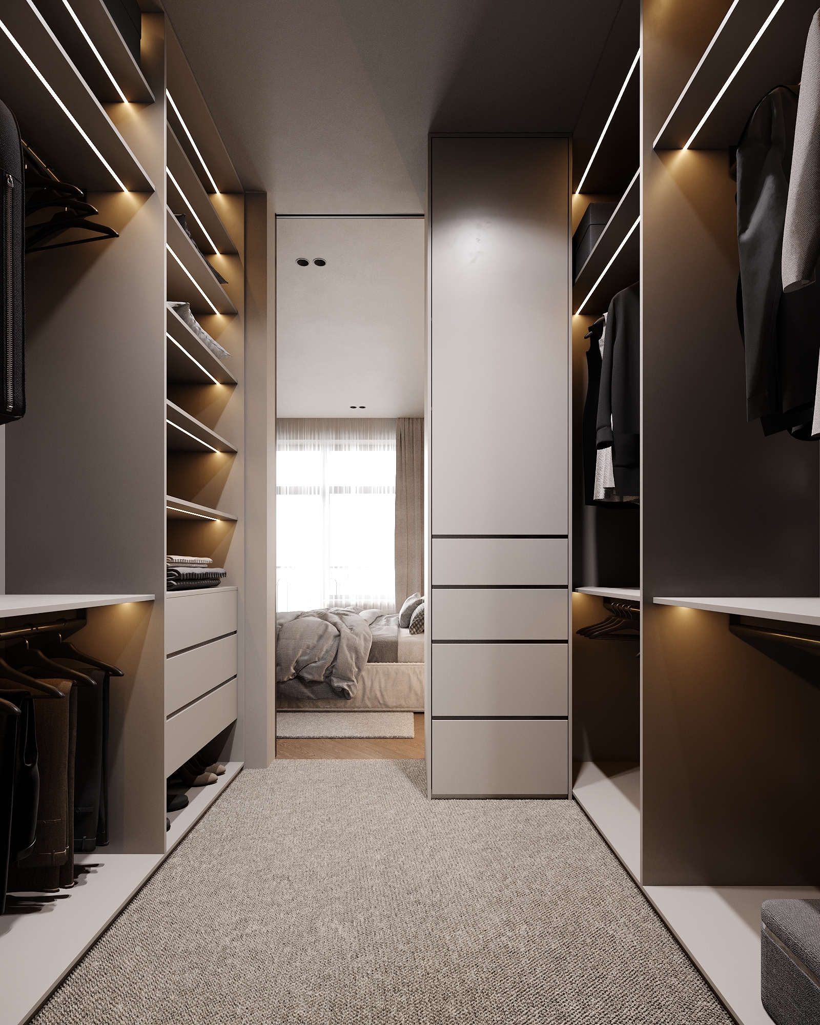 温暖色调的家庭舒适公寓丨拉脱维亚里加丨Bodes studio-25