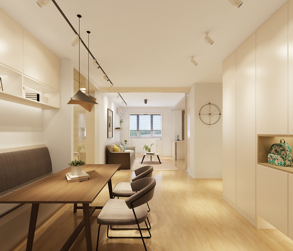 小户型空间改造，打造互动式生活空间-4