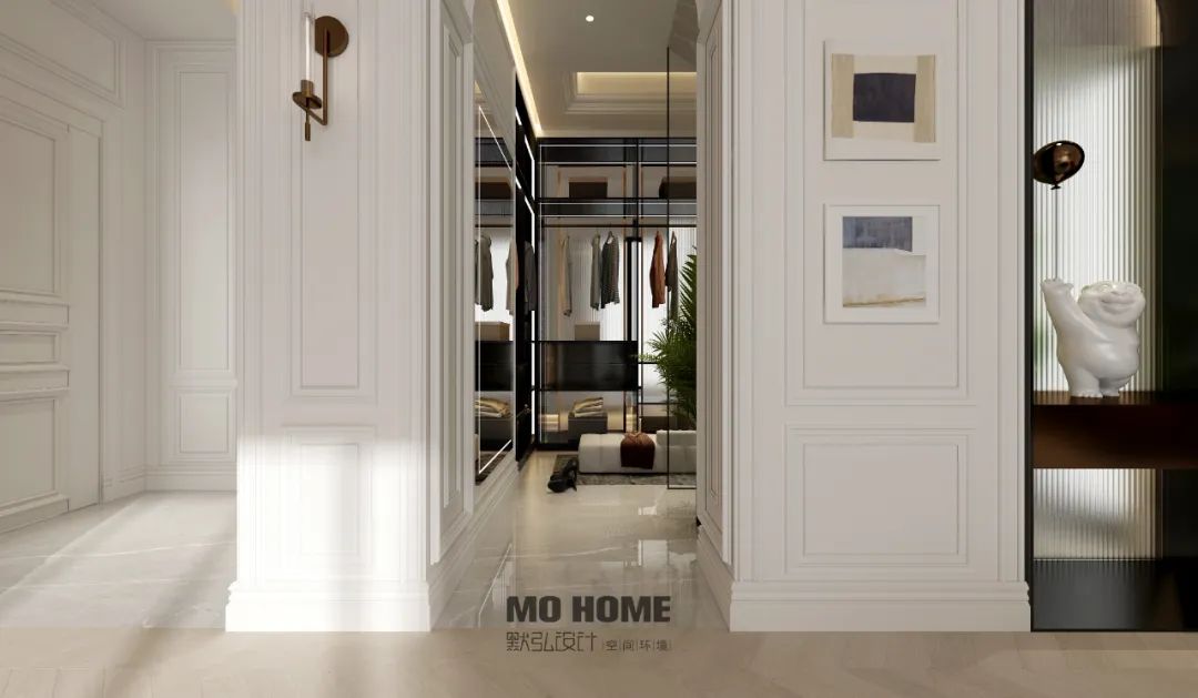 天津·武清尚清湾法式轻奢别墅丨中国天津丨默弘设计-43