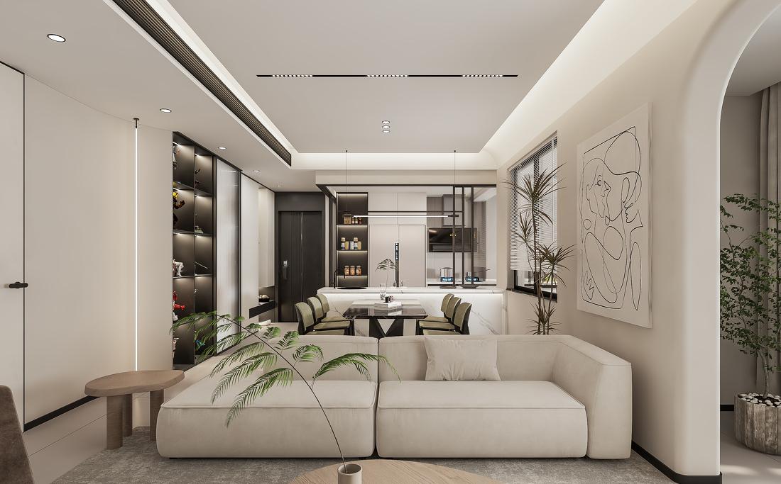 极简家的多元化设计丨中国成都丨多一设计-5