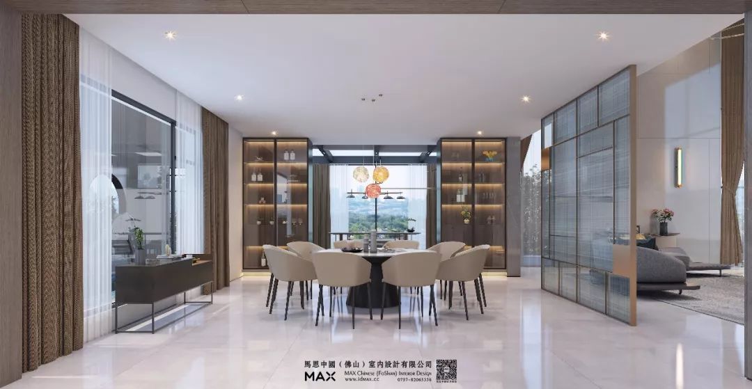 湖景花苑别墅 | 现代轻奢的人居美学-15