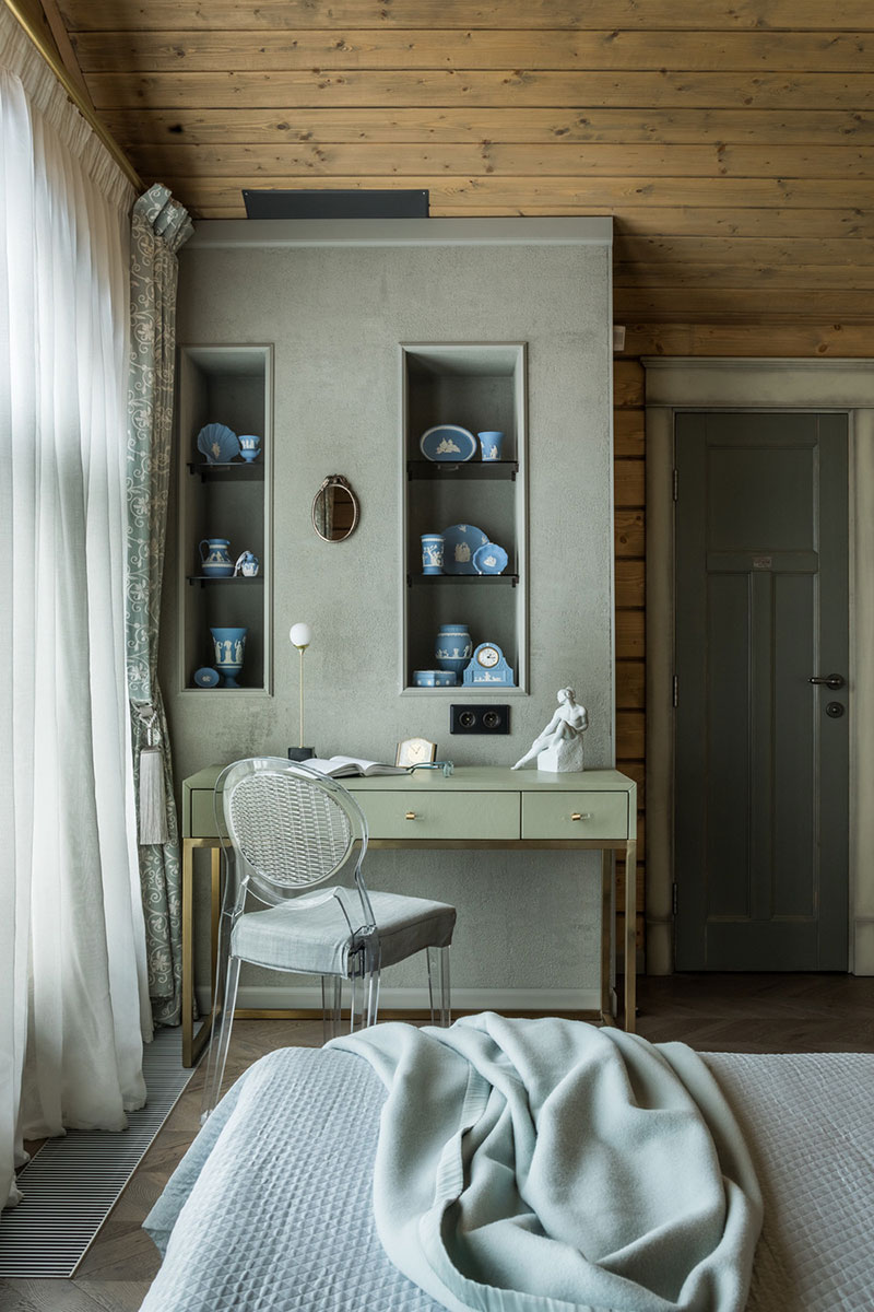 莫斯科郊区温馨木屋别墅设计-9