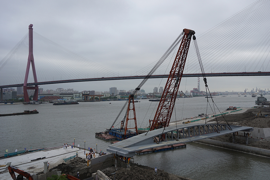 洋泾港步行桥,上海 / 刘宇扬建筑事务所-57