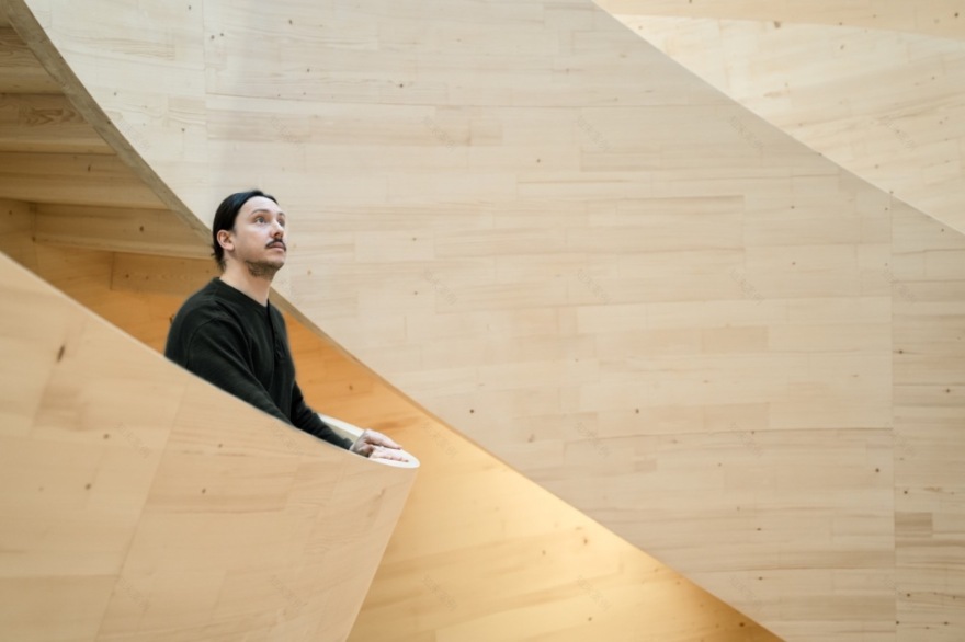 Blumer Lehmann总部中庭丨斯图加特大学计算设计与建造研究所,K&L Architekten事务所-30