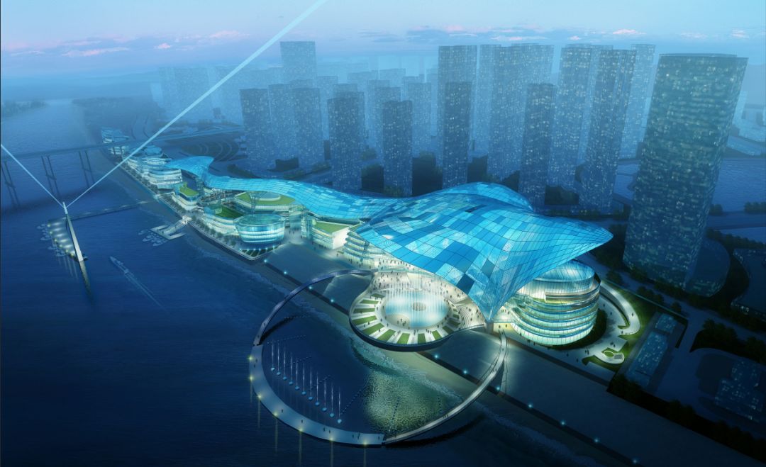 长沙夜湘江·水晶宫潇湘风光带“渔人码头”-11