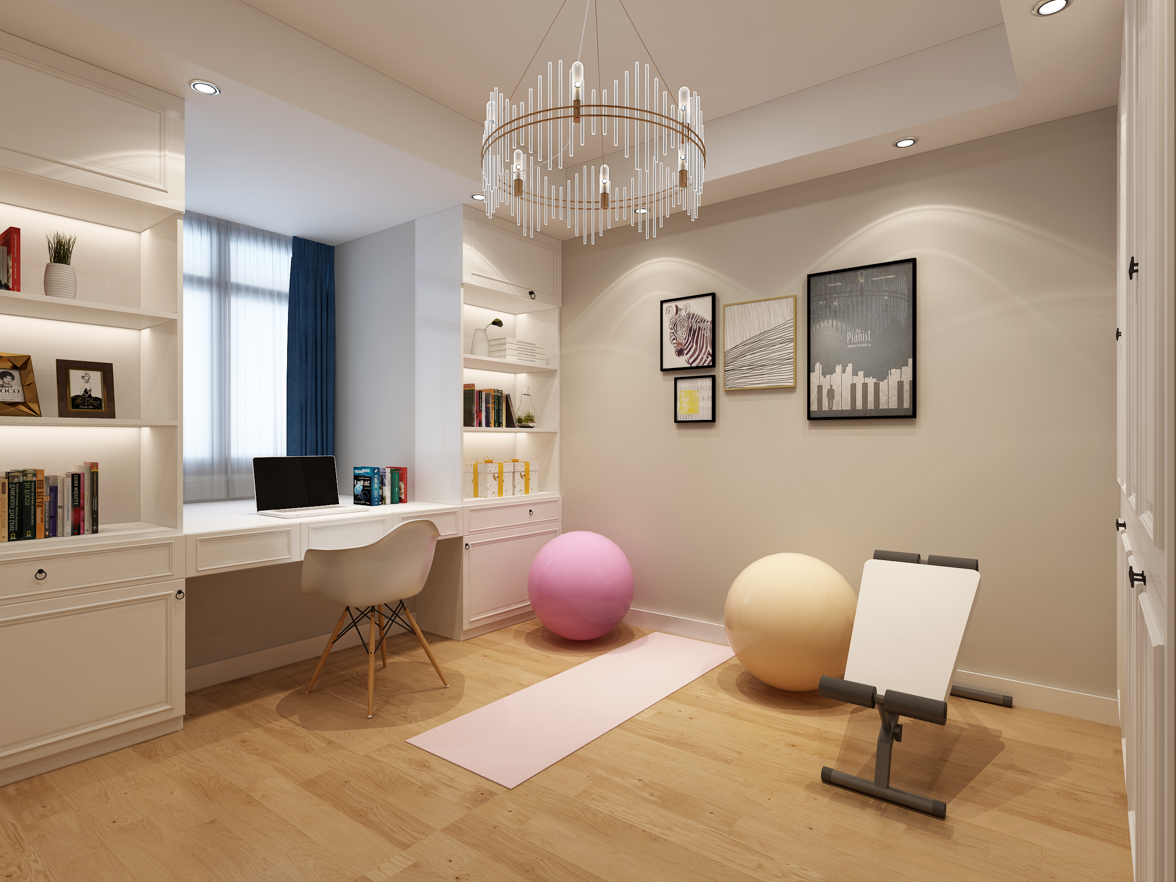 开放式空间设计，打造多功能玄关与客厅-6