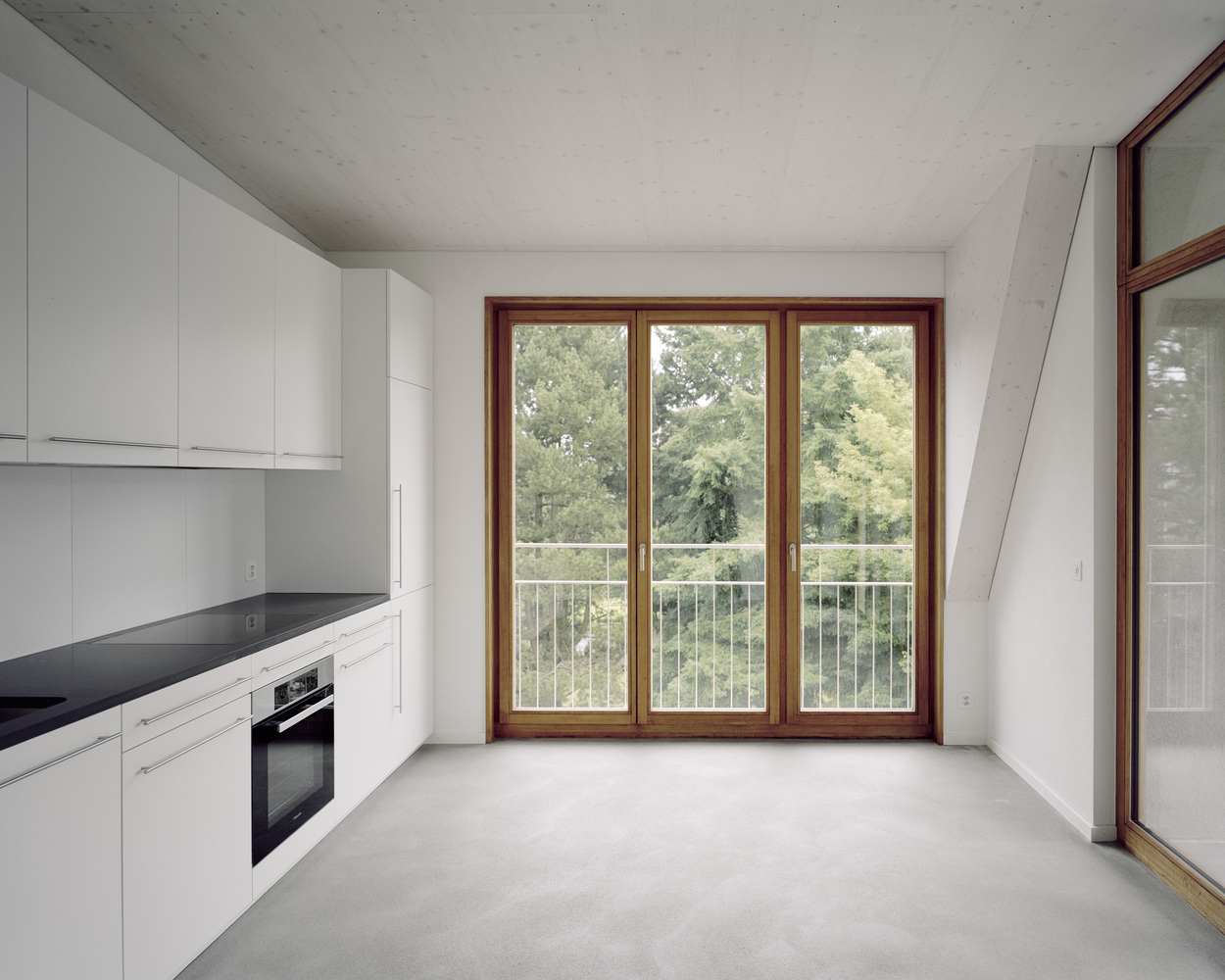 瑞士乡村豪华公寓丨Deschenaux Architects-19