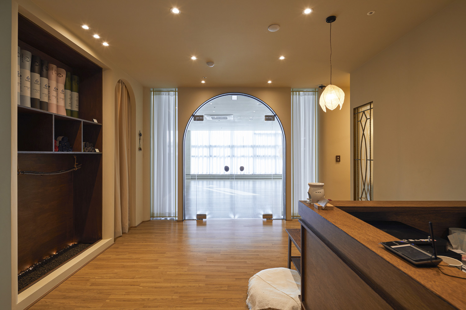 温馨 27 坪瑜伽学院室内设计案例-2