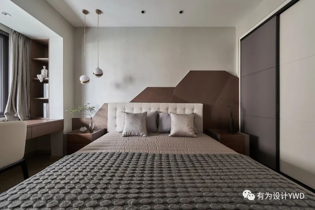 佛山南海中海千灯湖一号，木饰面与大理石的温暖碰撞-80