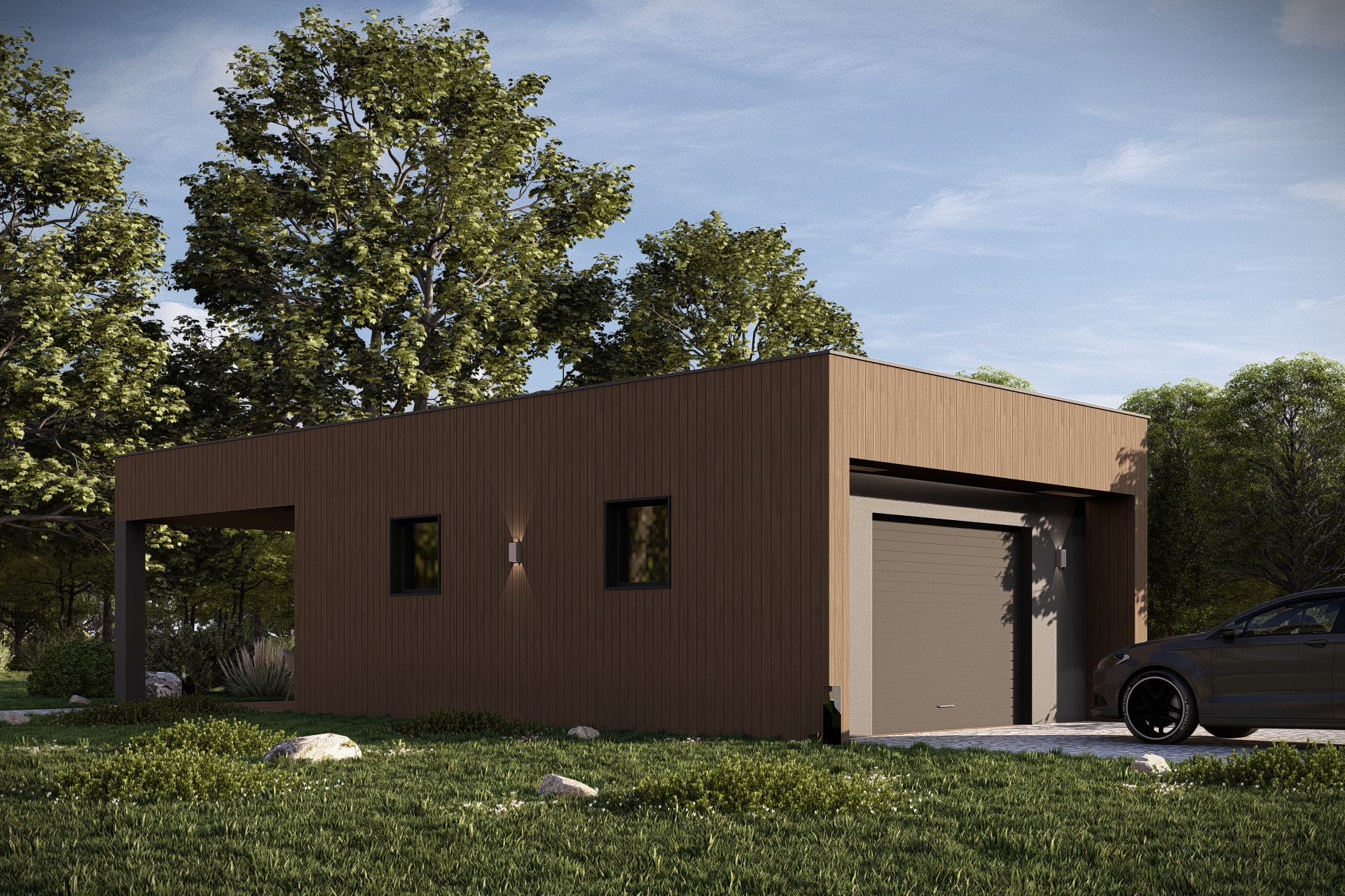 独栋住宅外立面设计-12