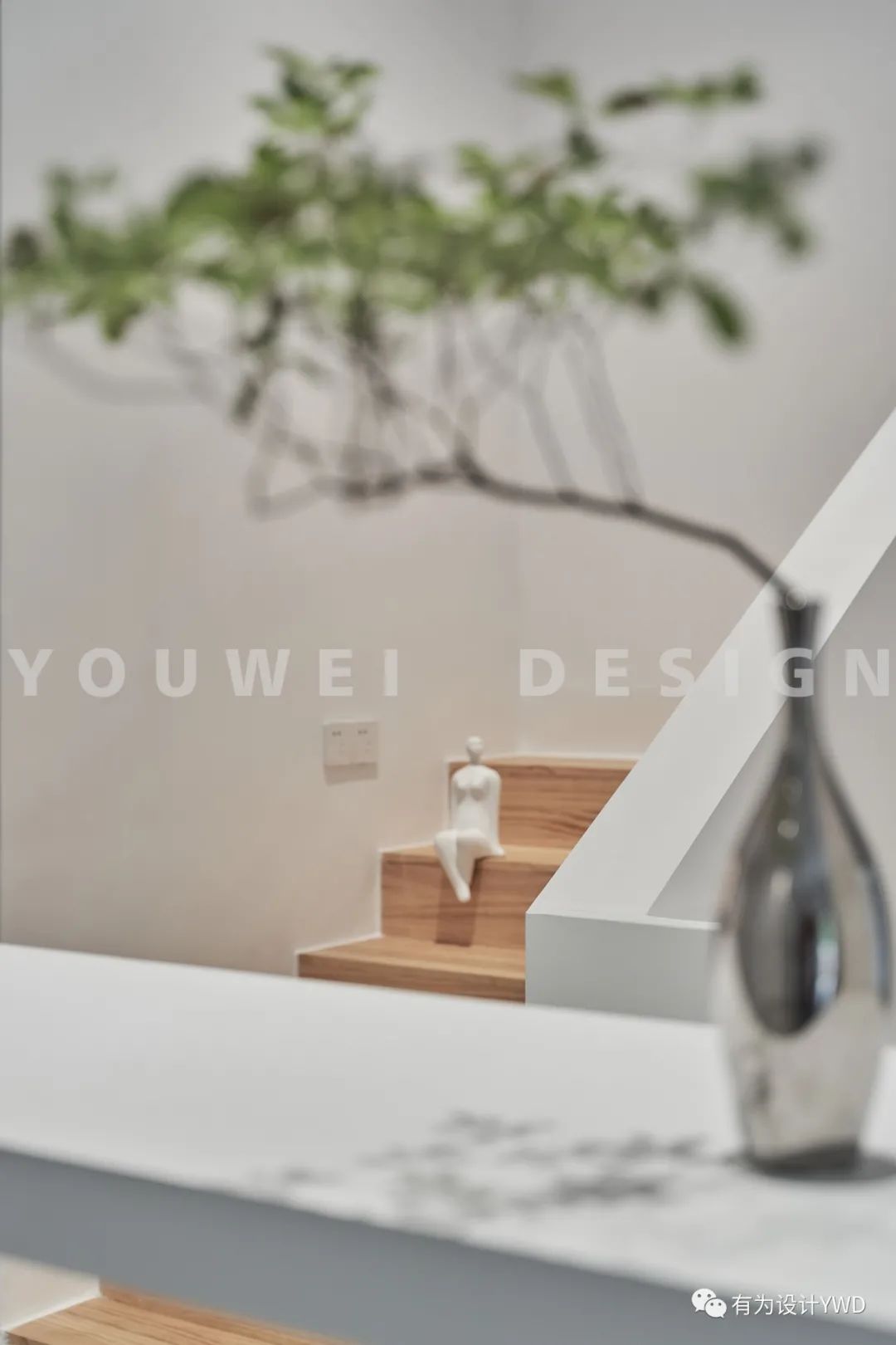 佛山金鱼宴会设计工作室 | 极简纯白与自然木色的完美结合-116