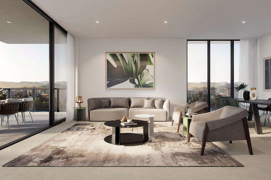 澳大利亚曲线公寓设计，自然融入城市生活-36