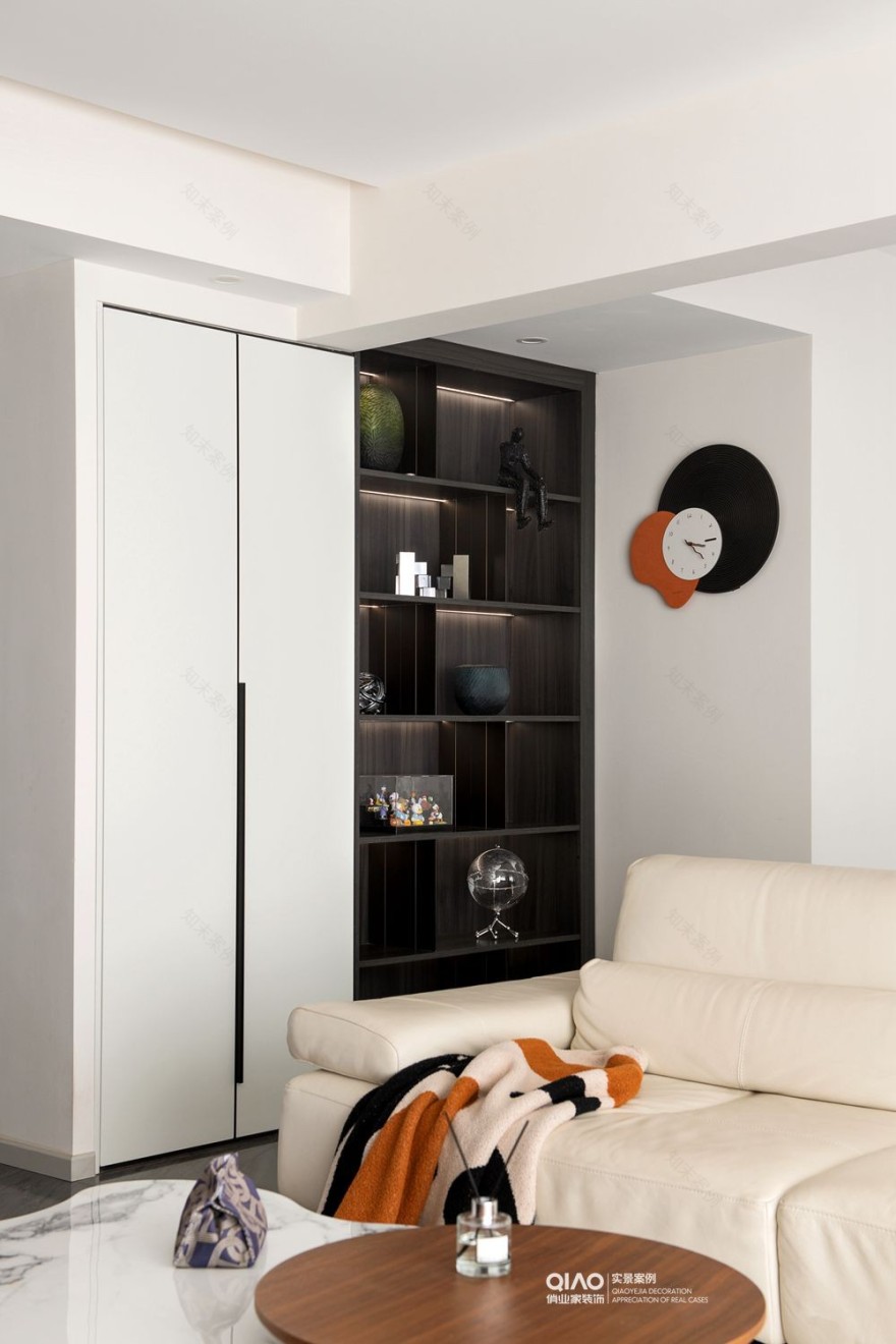 昱湖壹号现代简约风装修案例丨中国重庆丨重庆俏业家装饰-24