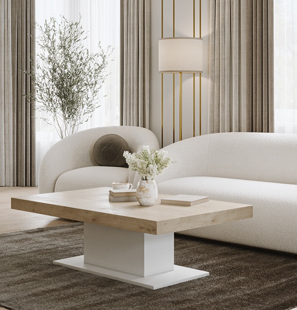 乌克兰 110㎡浅色系公寓设计-2