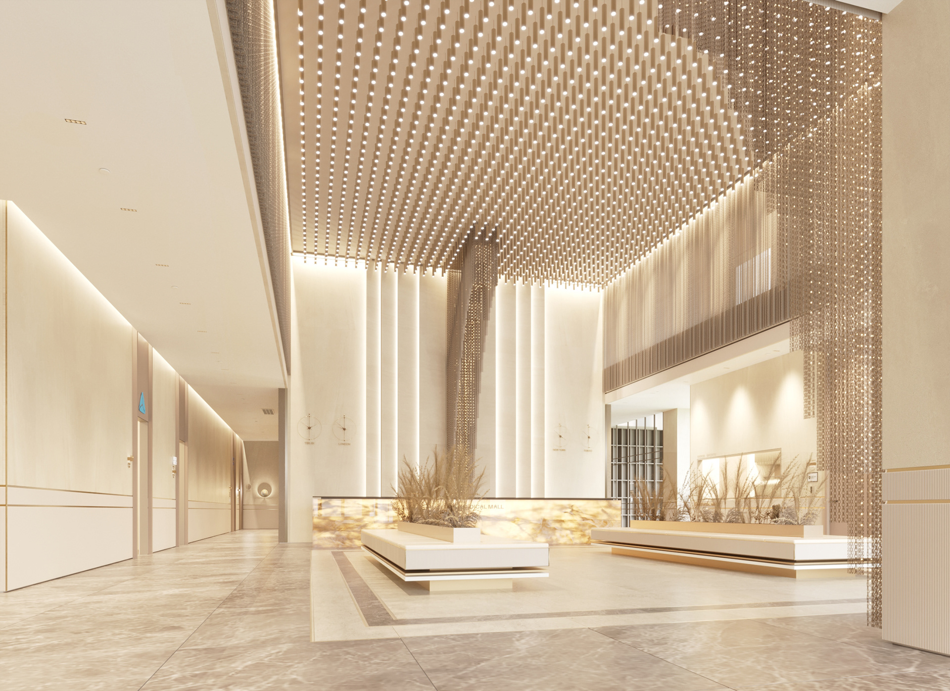 医疗购物中心 中庭丨MOV Architecture-6