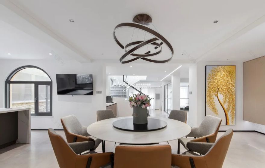 昆明滇池卫城现代简约商住空间丨中国昆明丨紫苹果装饰(昆明)分公司-27