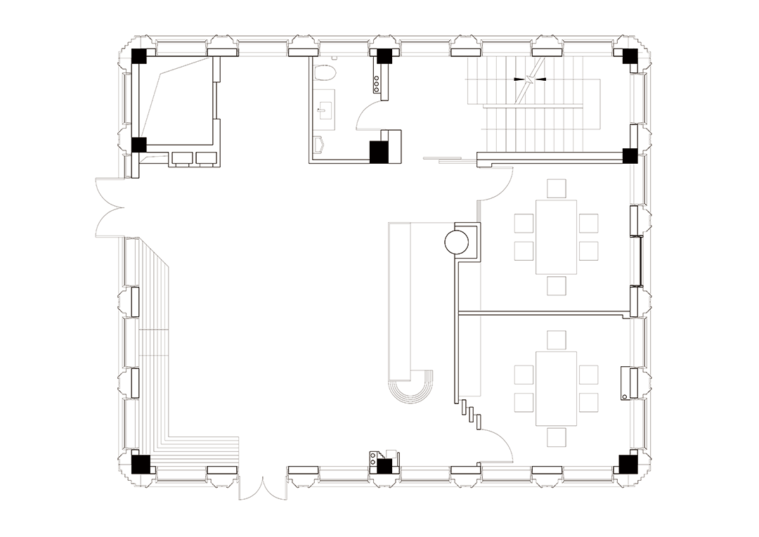 杭州潜阳科技营销中心云起办公楼室内设计丨中国杭州丨杭州震霆空间设计有限公司-67