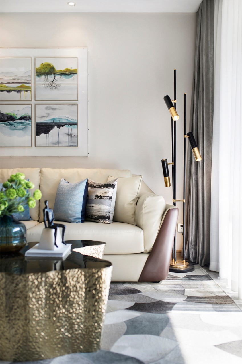 济南绿地国金中心样板间合集  香榭蒂国际软装-5