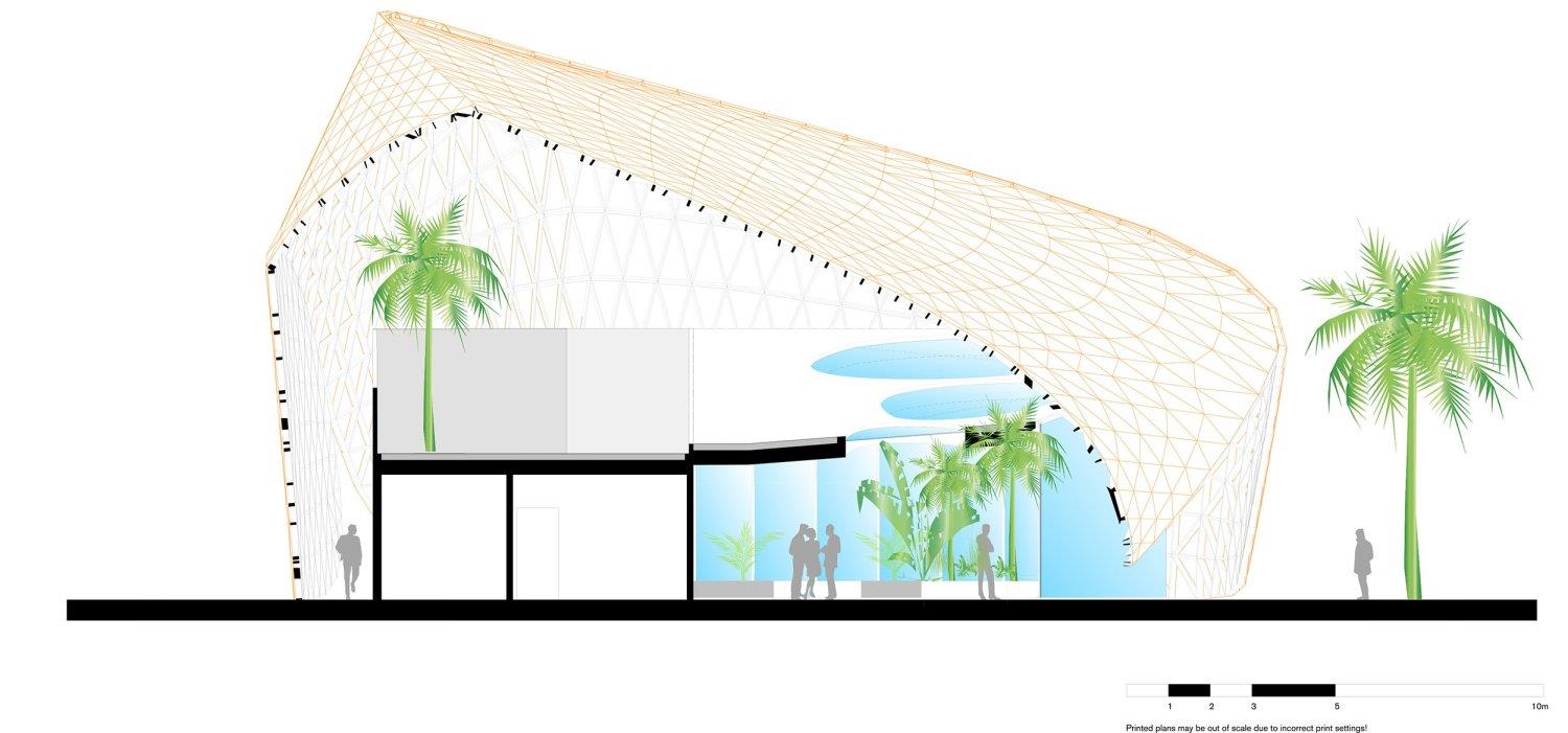 参数化设计蝴蝶展亭丨3deluxe-24