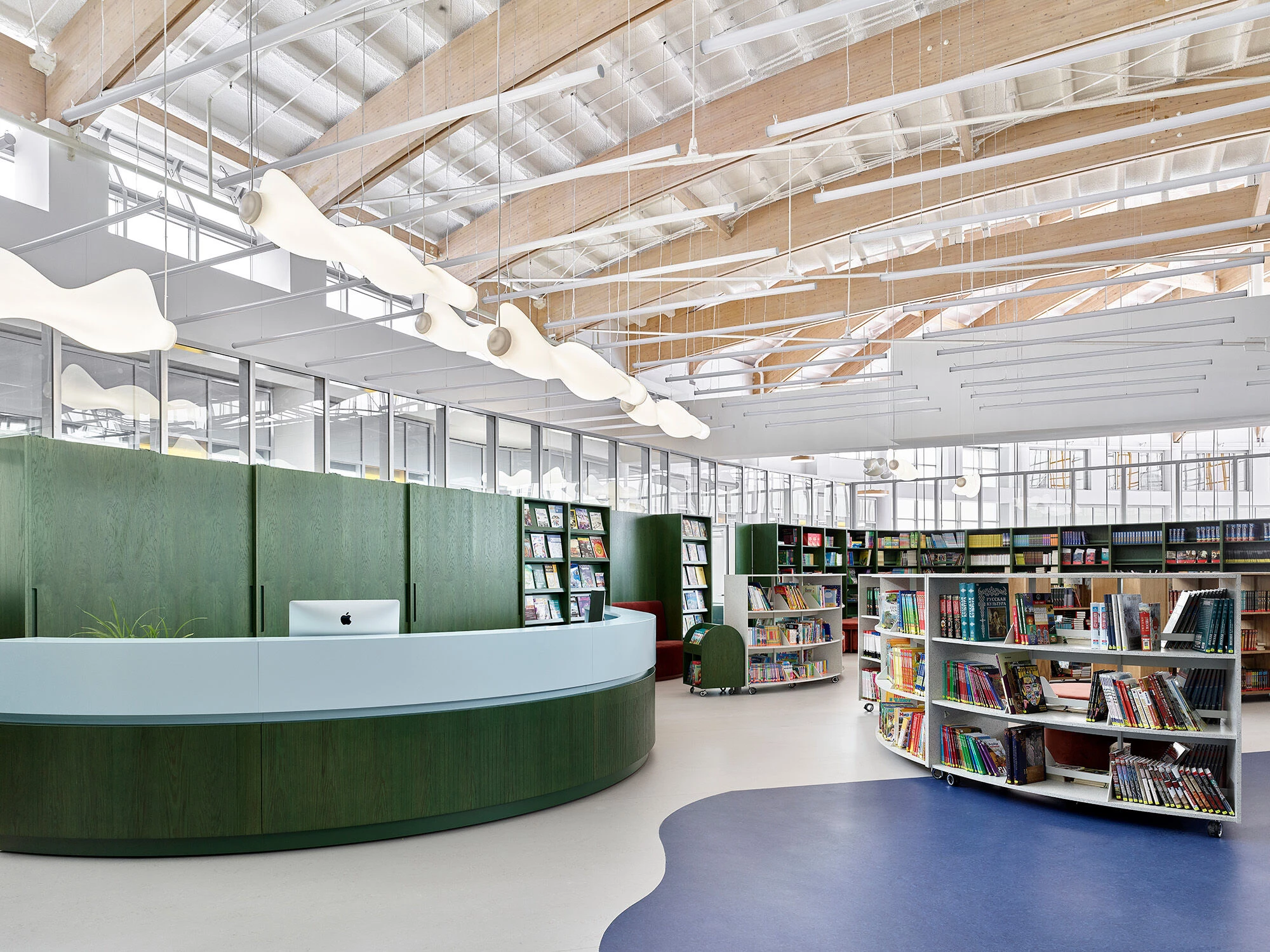 Skolkovo 国际体育馆图书馆丨俄罗斯莫斯科丨FORM-5