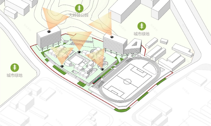 深圳市第三十三高级中学新建工程丨中国深圳丨上海华都建筑规划设计有限公司(HDD)-55
