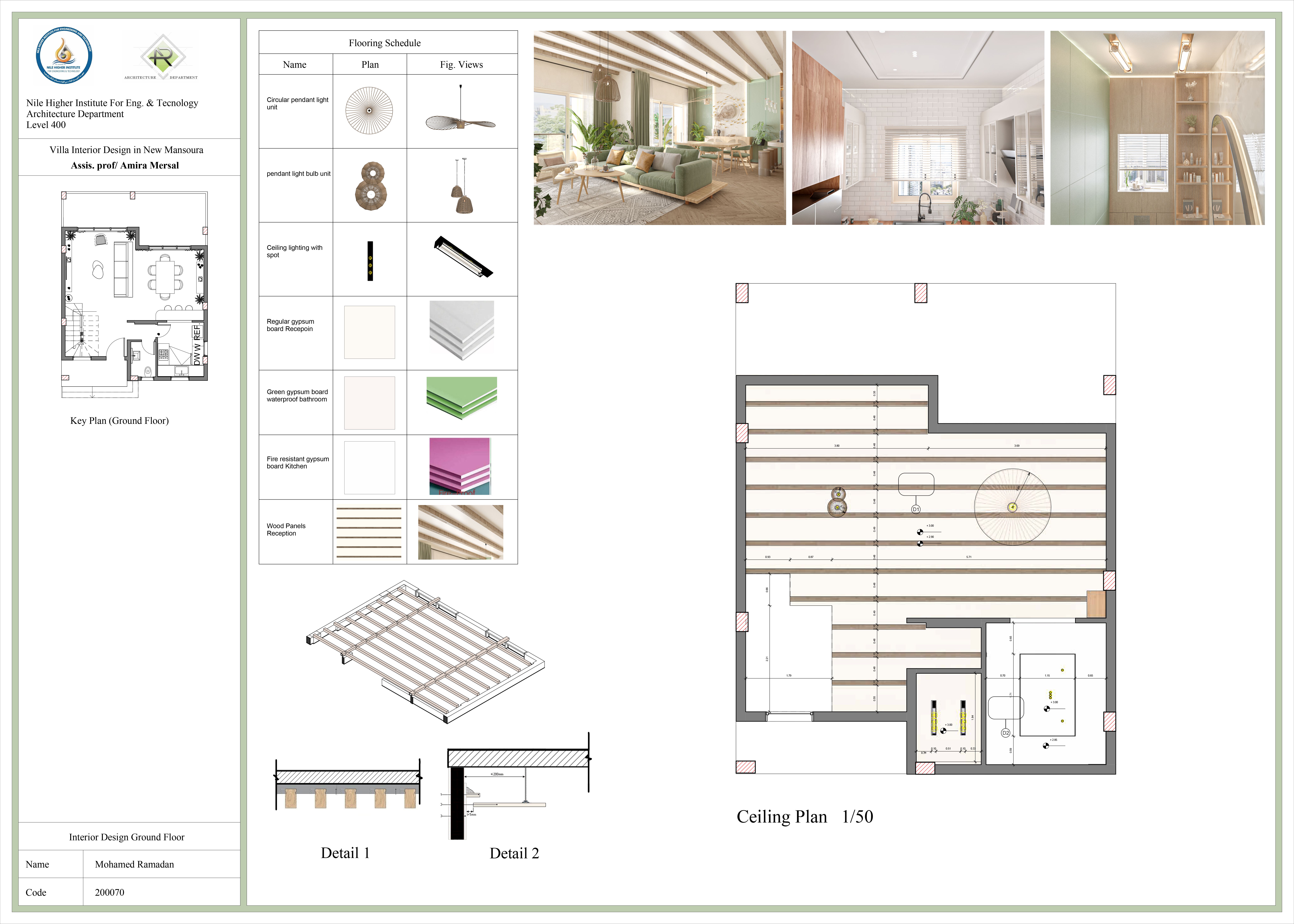 Interior design project | villa in New Mansoura-8