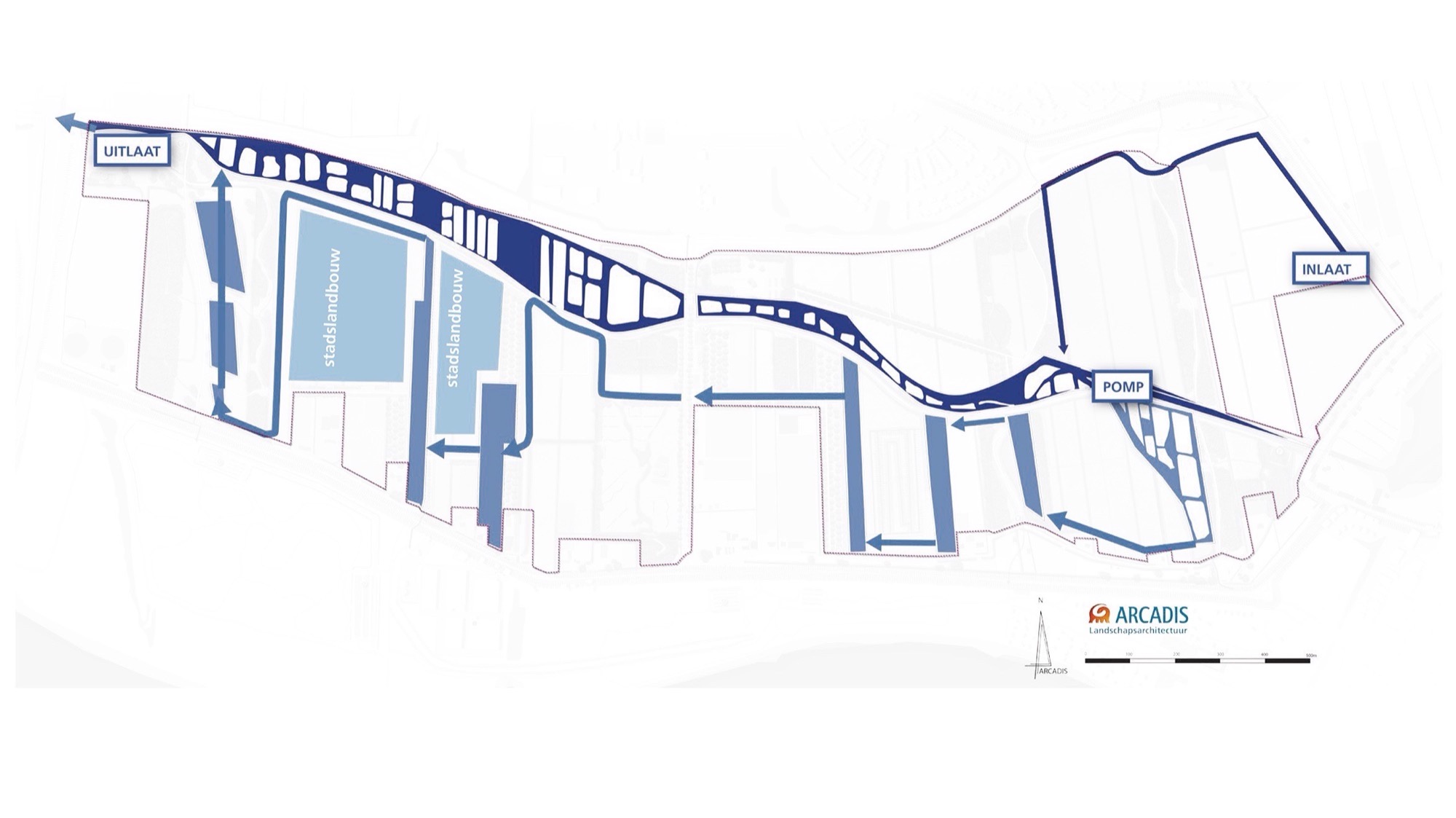荷兰南圩田景观公园丨荷兰鹿特丹丨Arcadis-5