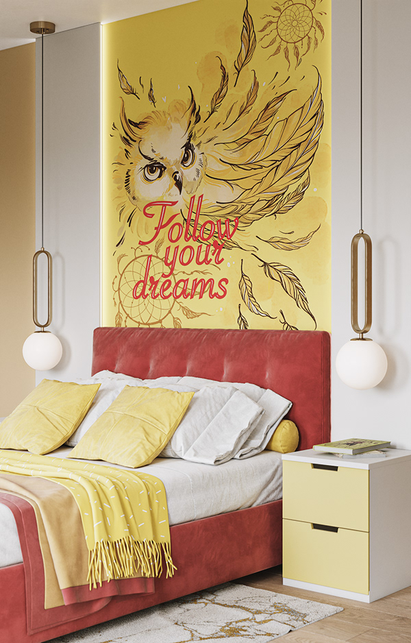 乌克兰 110㎡浅色系公寓设计-32