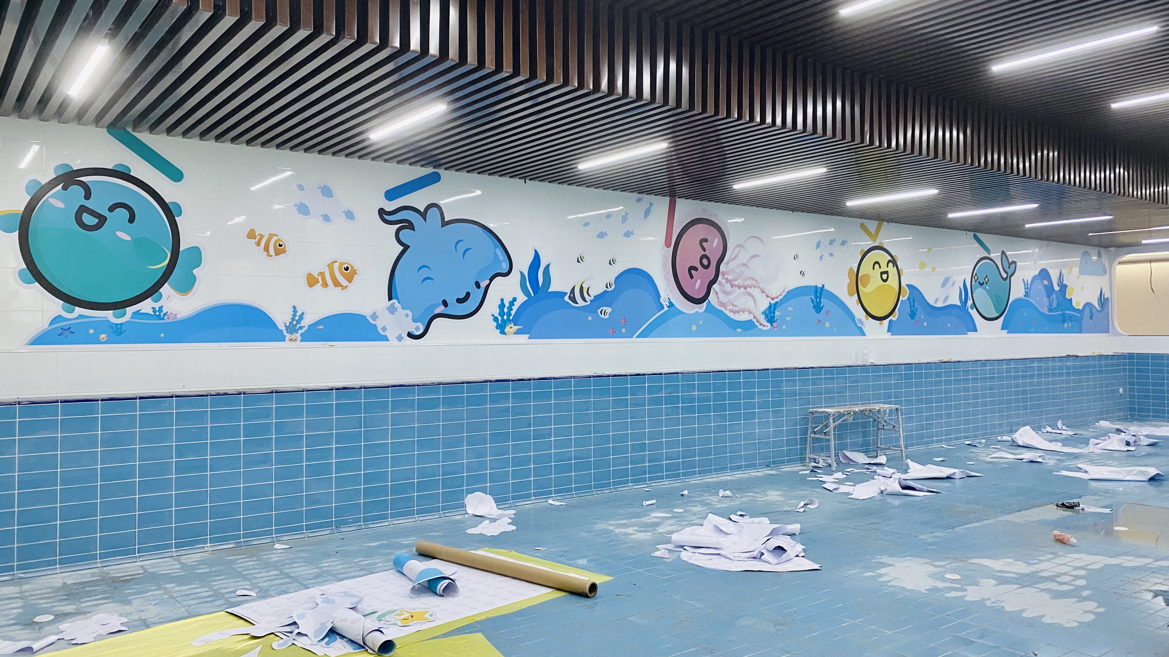 吐泡泡亲子游泳俱乐部番禺店 2·0丨中国广州丨意匠工作室-27